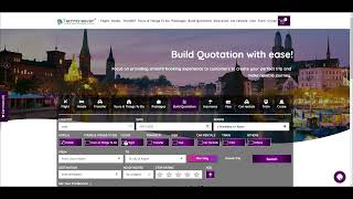 Build Package Quotation | Package Quotation Builder |  | Build Package Module