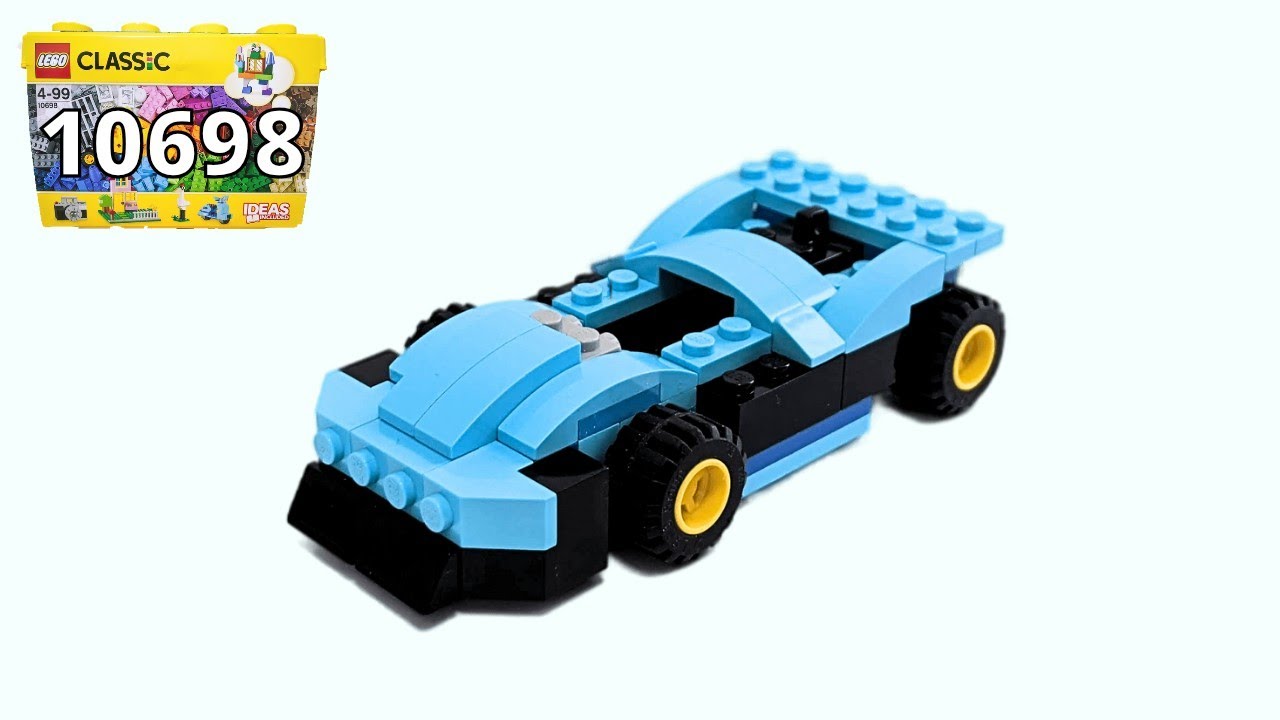 How to build a race car with Lego 10698 - YouTube