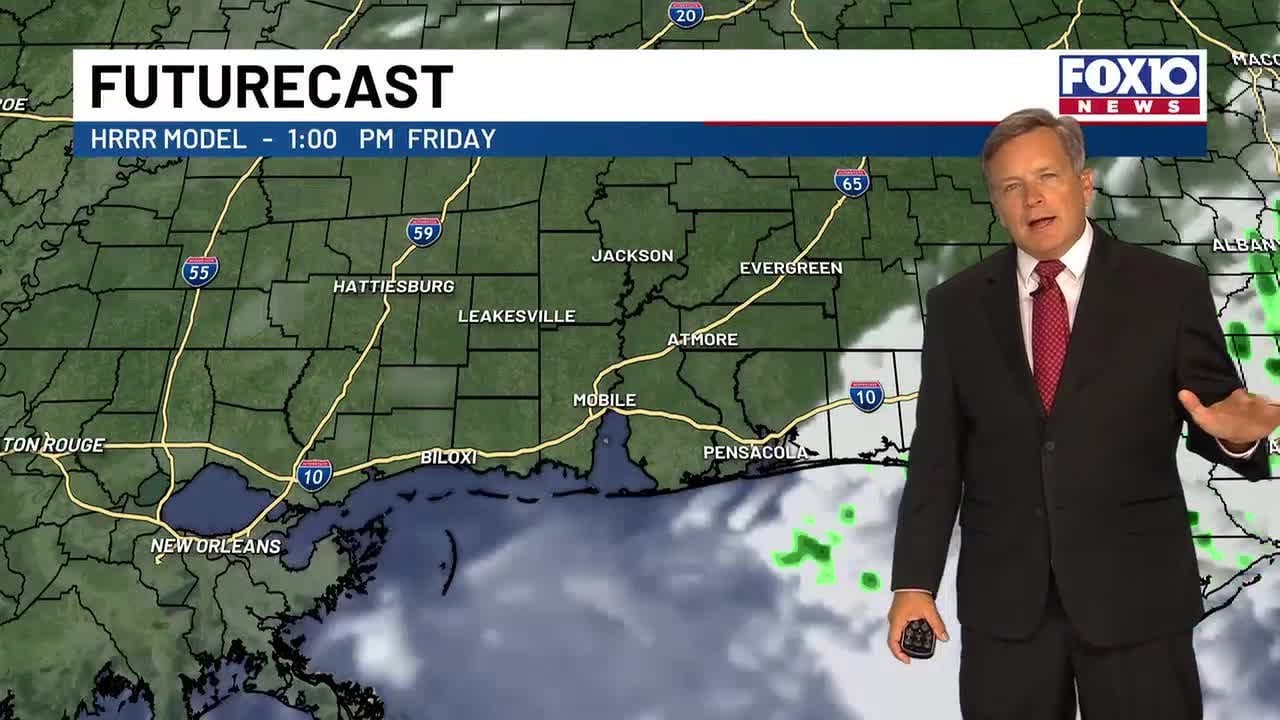 Much drier air moving in - YouTube