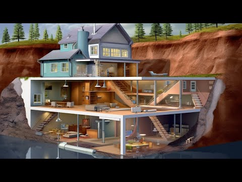Секретный ДОМ-БУНКЕР под