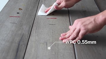 Piso AtroGuard® - Test de resistencia a las manchas