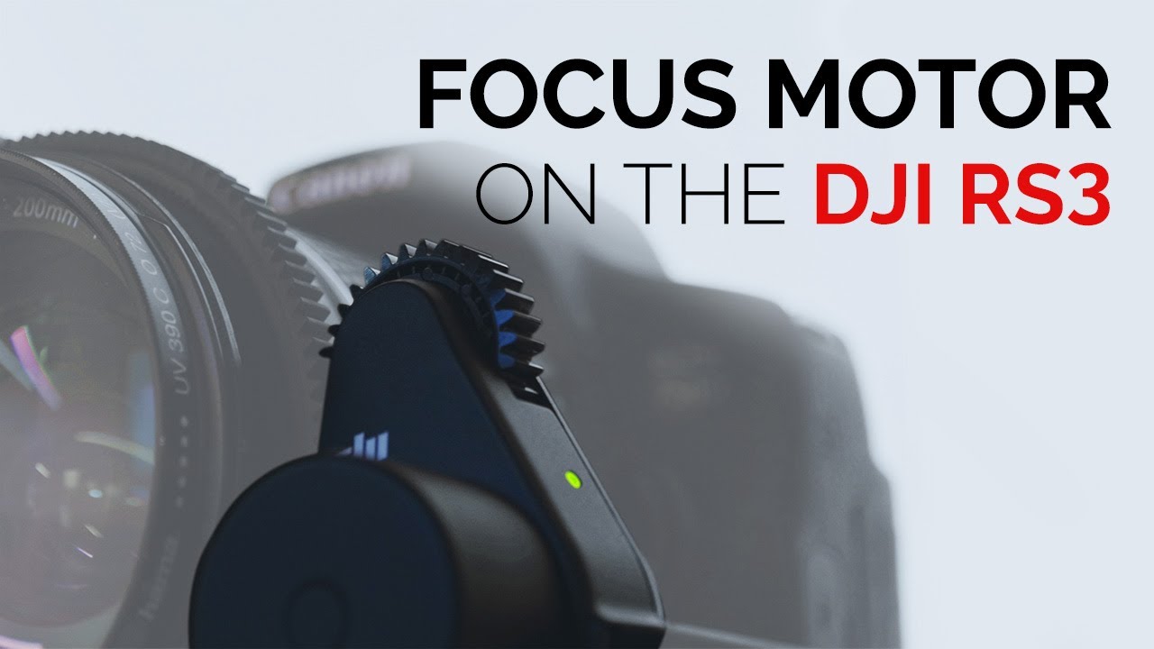 How to Install the Focus Motor on the DJI RS3. YouTube