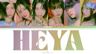IVE - HEYA (Color Coded Lyrics / Traduzido-PTBR)