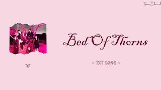 TXT - Bed Of Thorns [Rom/Ind] lyrics terjemahan