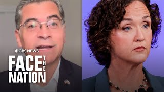 Xavier Becerra fires back at Katie Porter for attack during California gubernatorial debate