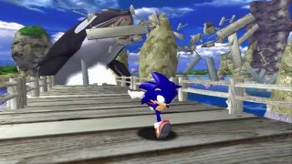 Sonic Adventure DX - PC VS GC Comparison [Interface, Graphics]