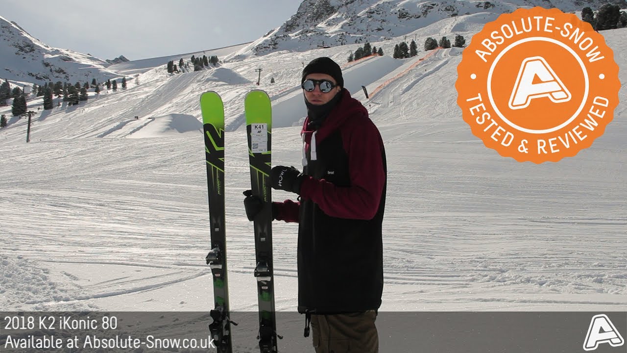 2017 / 2018 | K2 iKonic 80 Skis | Video Review - YouTube