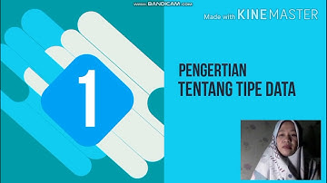 Pengenalan Tipe Data, Variabel, Konstanta