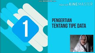 Pengenalan Tipe Data, Variabel, Konstanta