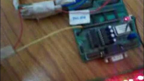 controlling stepper motor using PIC and reading encoder output: