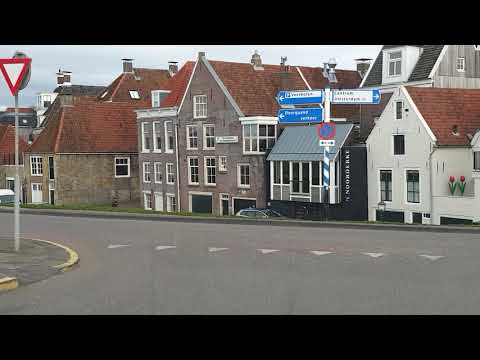 Dashcam Harlingen: Kort Parkeren Rederij Doeksen Veerdienst Terschelling --»N31/A7 Knooppunt Zurich.