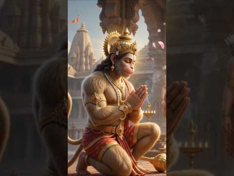 अष्ट सिद्धि नव निधि के दाता 🙏 | बजरंगबली का दिव्य भजन ❤️ | Hanuman Bhajan 2026 #Shorts