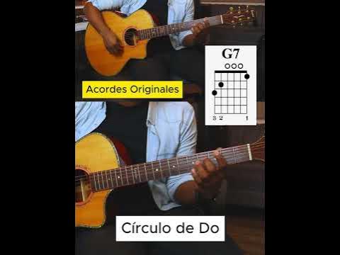 "Lecciones de Acordes" Círculo de Do con Acordes avanzados#guitarra #