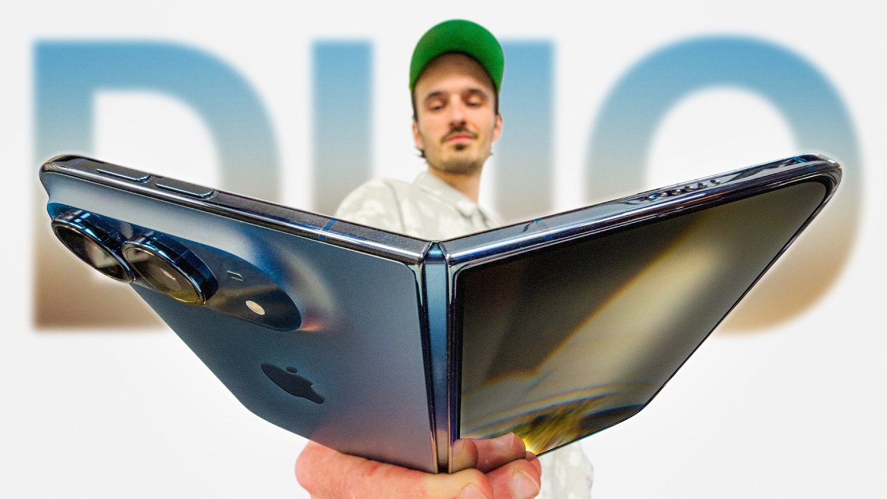 Thumbnail for The First New iPhone Shape In Years - iPhone Duo