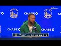 Stephen Curry Postgame Interview | Golden State Warriors beat Angeles Lakers 117-115