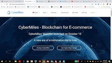 Cybermiles (CMT): Blockchain for E-commerce