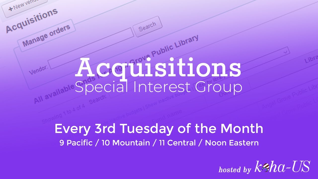 Acquisitions Special Interest Group 6 16 20 YouTube