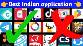 Best Chinese apps alternatives: xender,shareit,UC news,tiktok,CamScanner, Best Indian app option