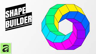Create an Impossible Cube Ring Using Affinity Shape Builder Tool