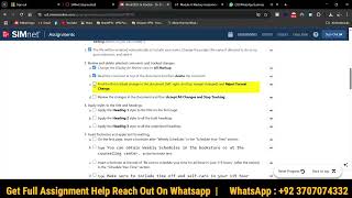 Word 2021 In Practice Ch 3 Independent Project 3-5 ALT | Independent Project 3-5 Alternate | Simnet