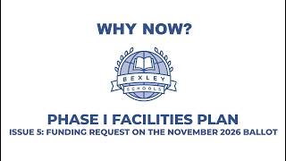 Phase I Facilities Plan: Why Now Guide