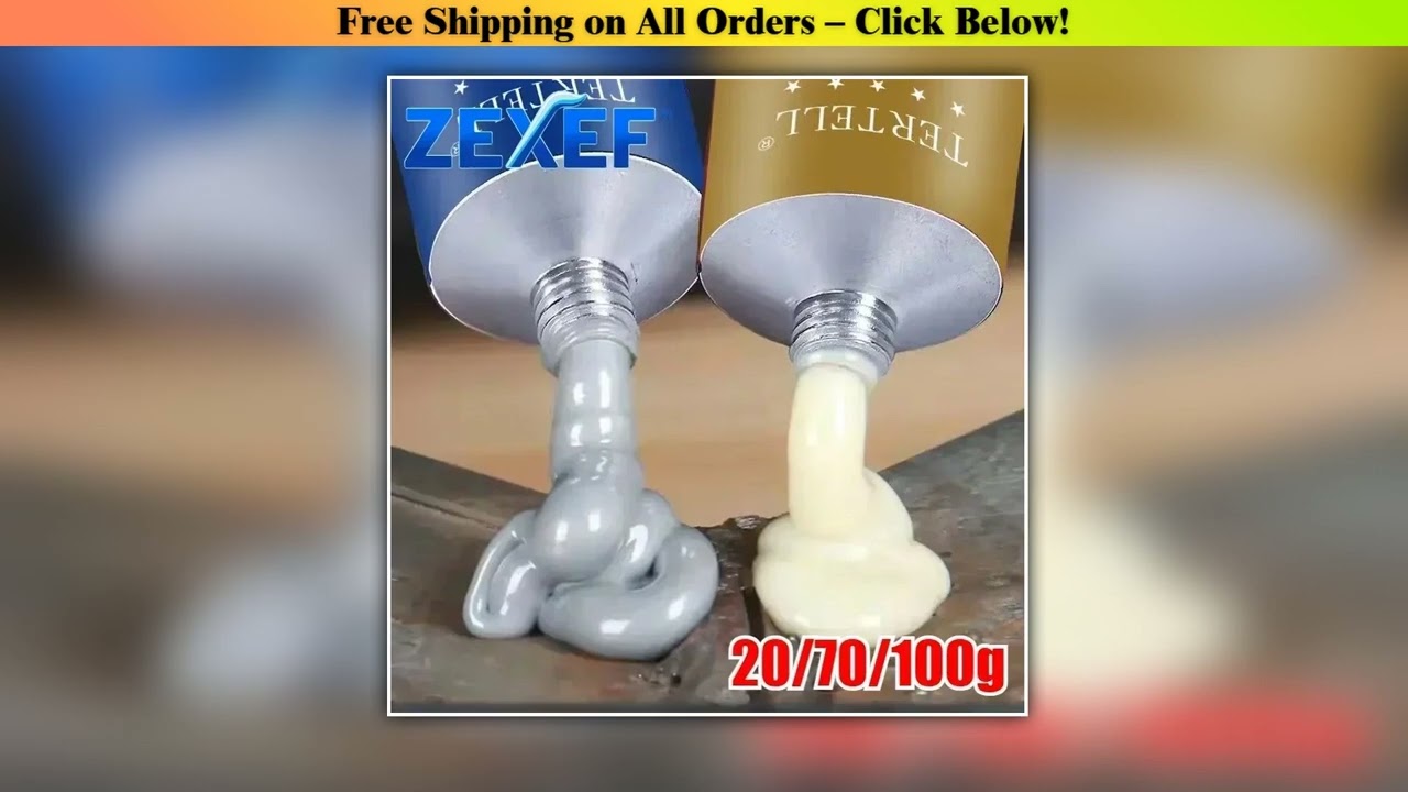 Home High Temperature Glue For Metal Welding Strength Repair Resistant Magic AB A Plastic Wood B