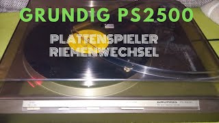 Grundig Ps 2500 Plattenspieler