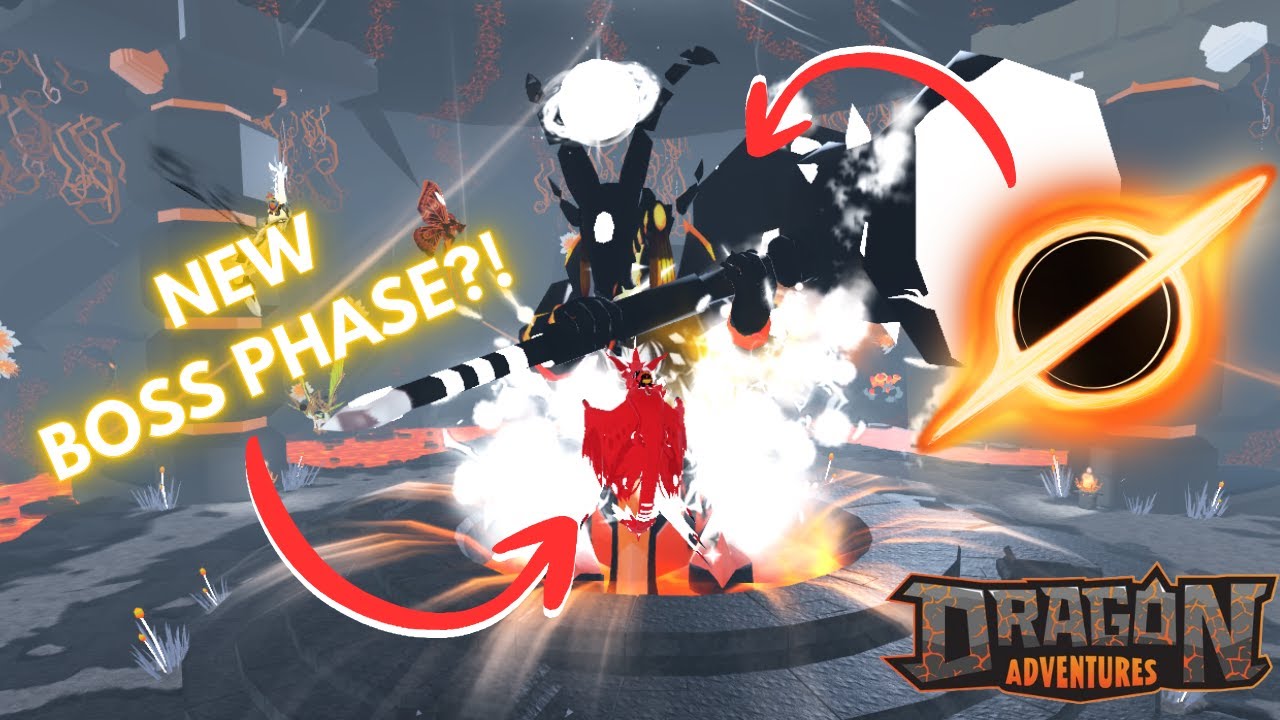 Solstice Bosses 🌒There's a NEW BLACK HOLE Boss PHASE??!! | Roblox Dragon Adventures ...