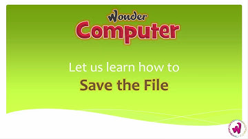 Class 3 | Ch 4 | Saving the file in MS-Paint