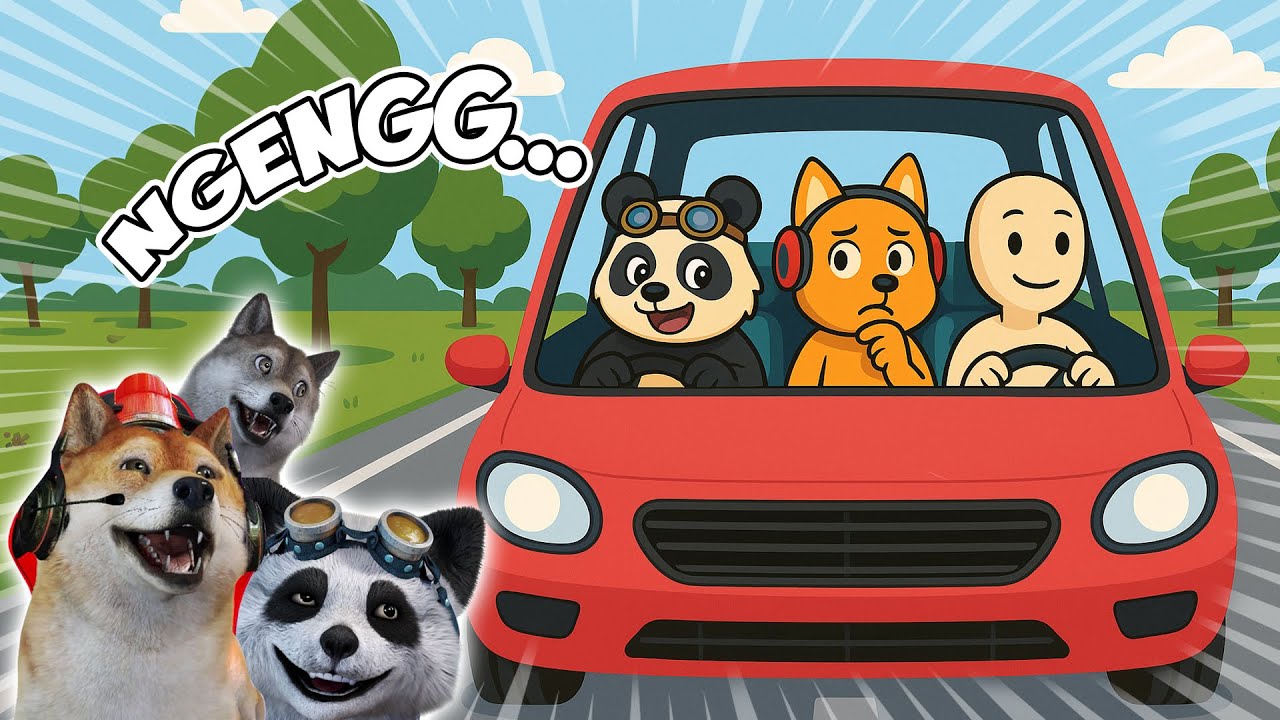 TRIO KOCAK JADI PENGEMUDI UGAL-UGALAN DI JALAN! - Backseat Drivers