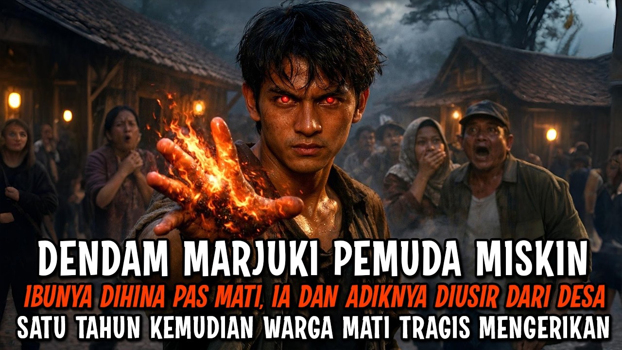 NGERI ! DENDAM PEMUDA MISKIN DIUSIR DARI DESA, SETAHUN KEMUDIAN SATU DESA MATI TRAGIS!