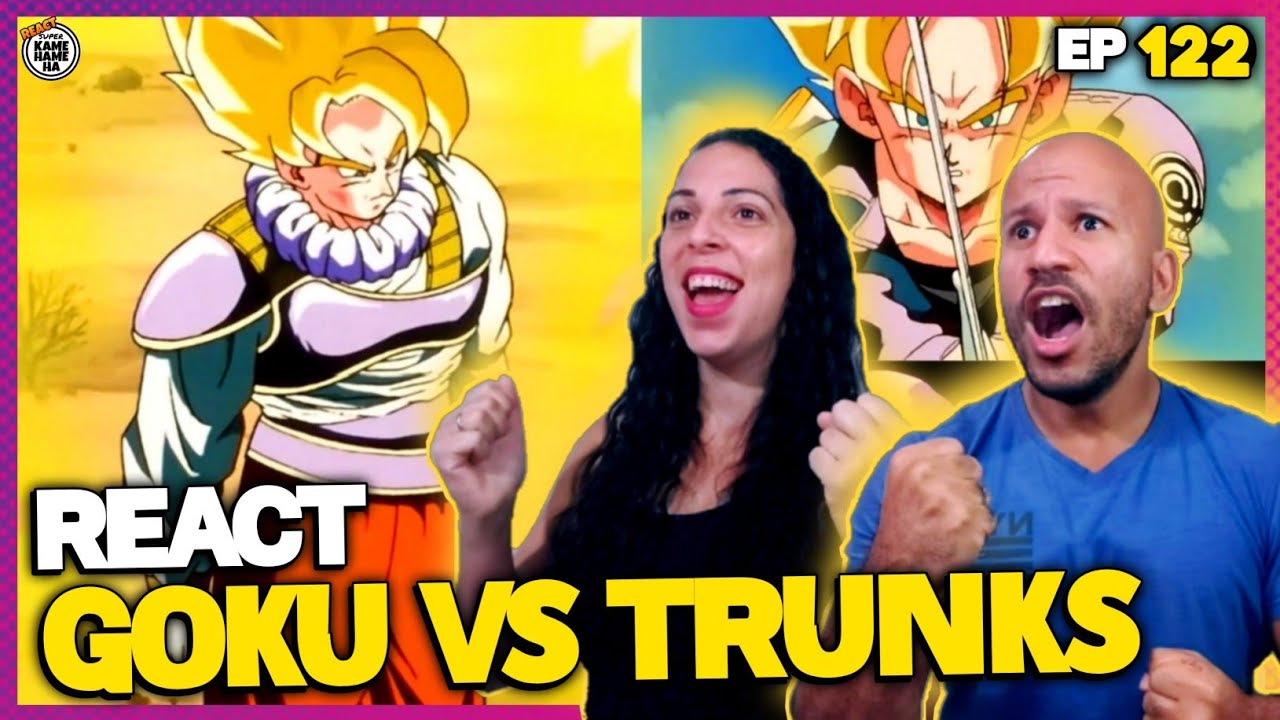 REACT DRAGON BALL Z O RETORNO DOS ANDRÓIDES / GOKU VS SUPER