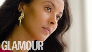 Behind The Scenes On Maya Jamas Glamour Aw18 Shoot Glamour Uk