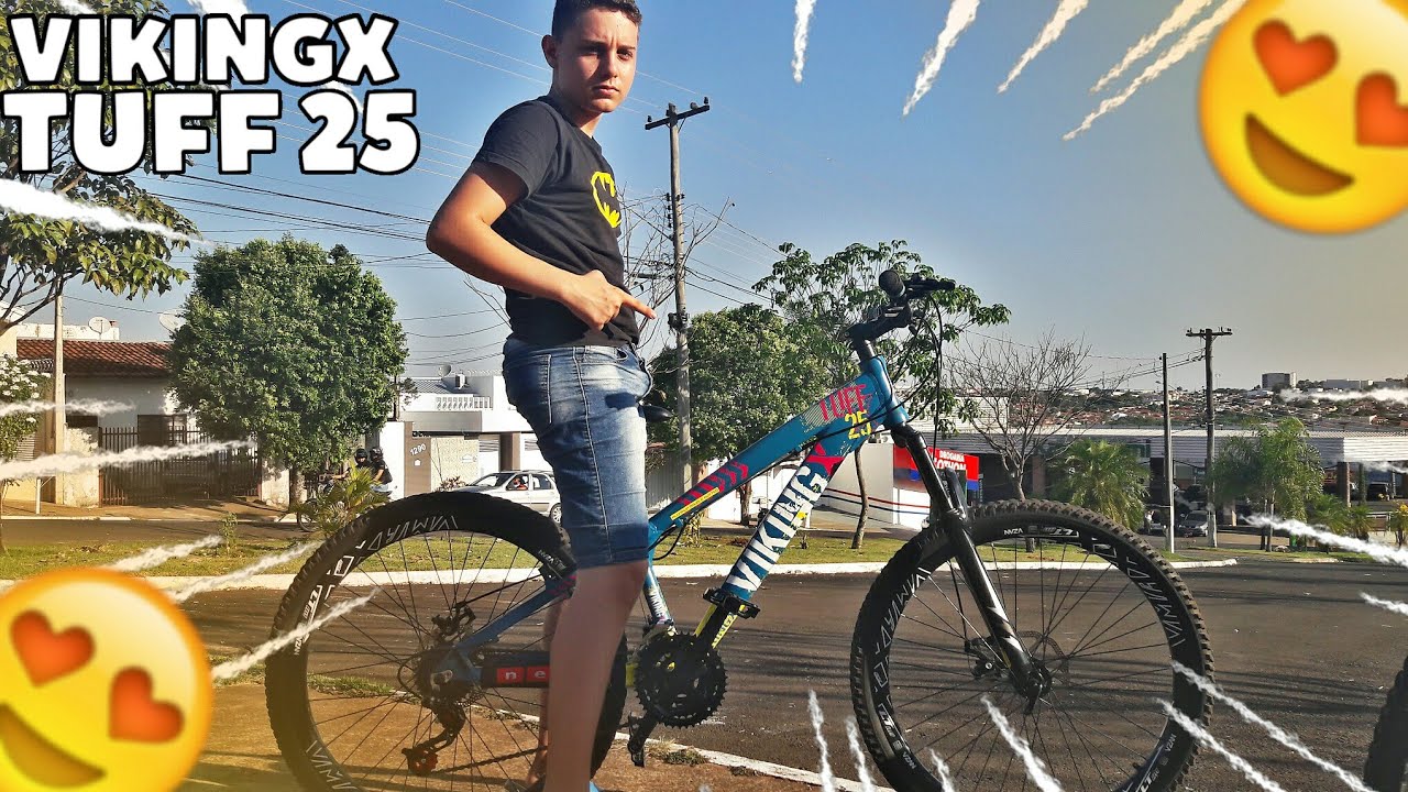 VIKING X TUFF 25 A MELHOR BIKE PRA DA GRAU 