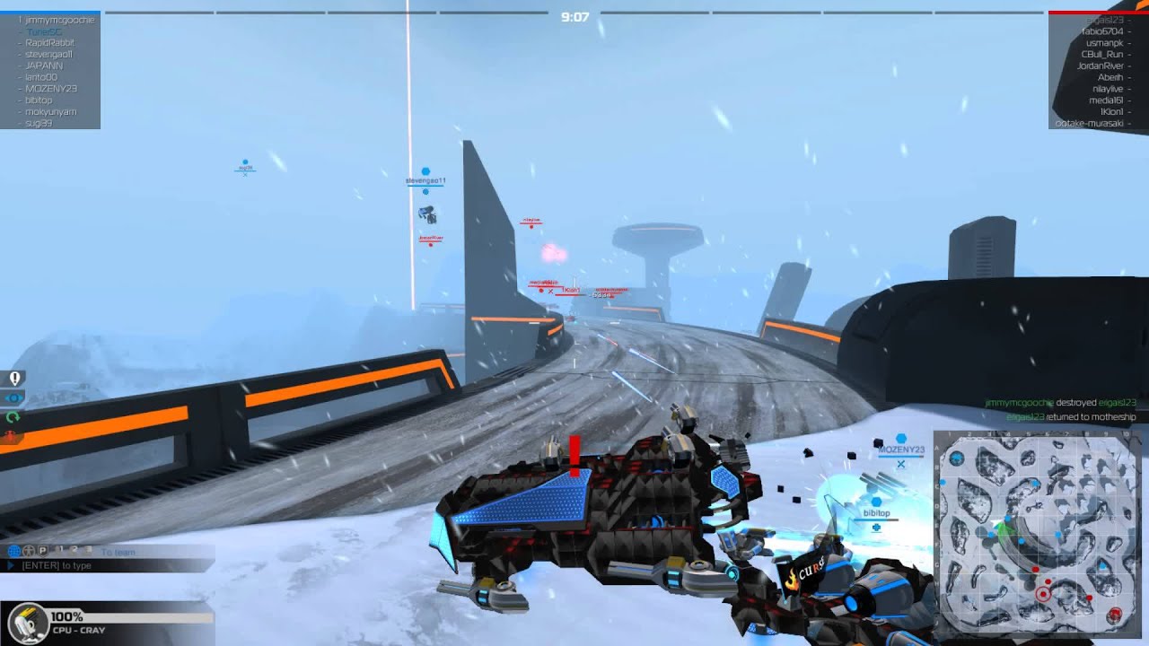 Juggernaut at Spitzer Dam