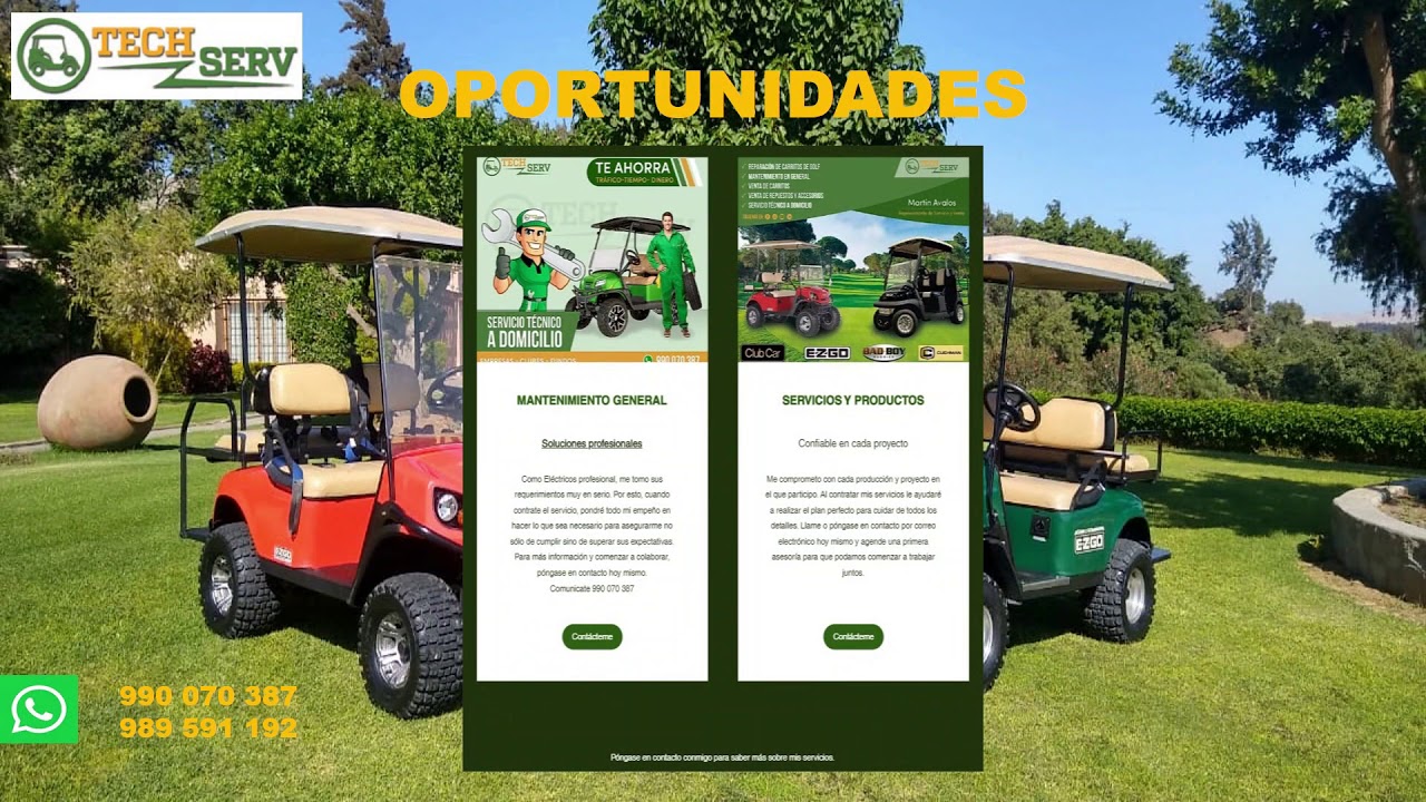 PRESENTACION TSG - TECH SERV GOLF - YouTube