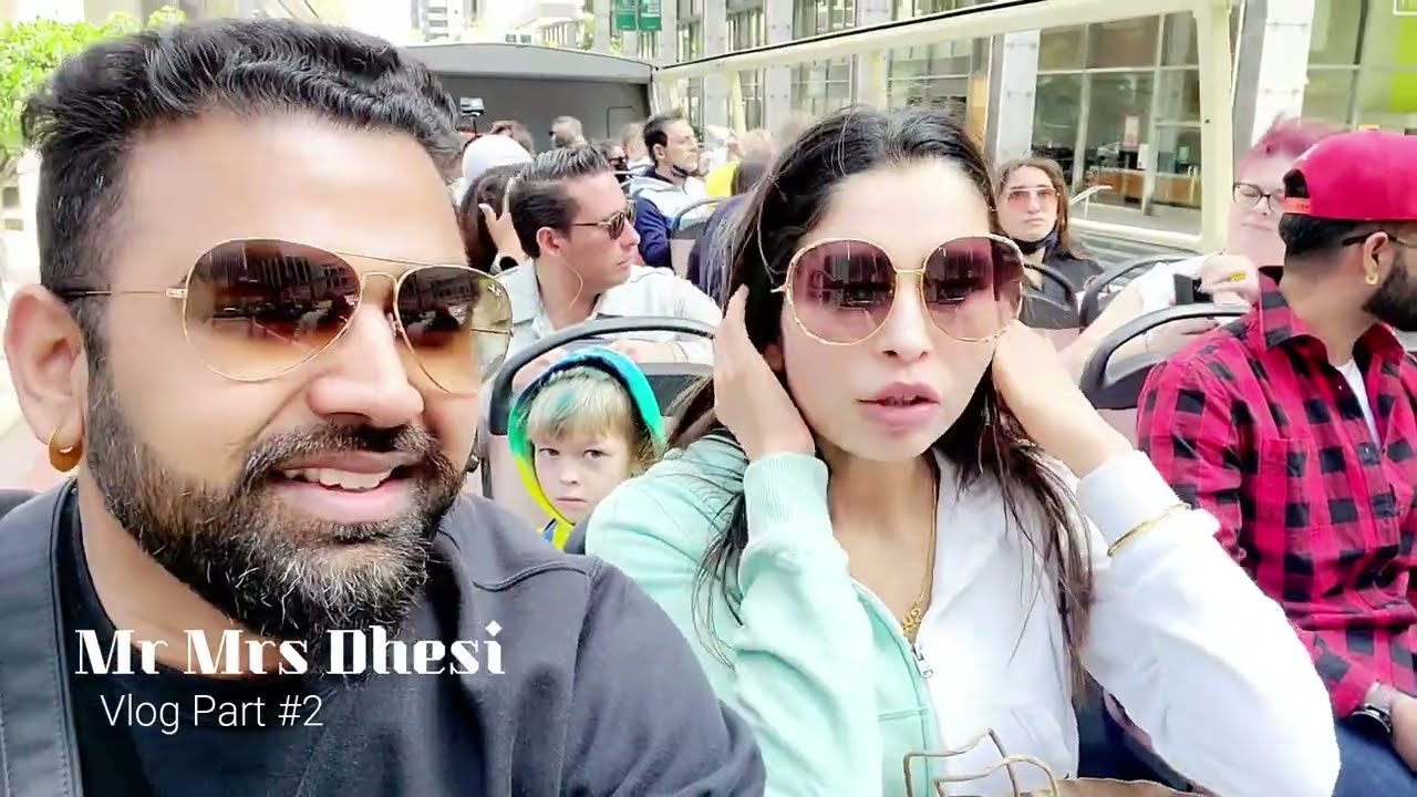 Golden Gate Bridge | San Francisco California | Bus da Tour | Mr Mrs Dhesi | Vlog Part #2