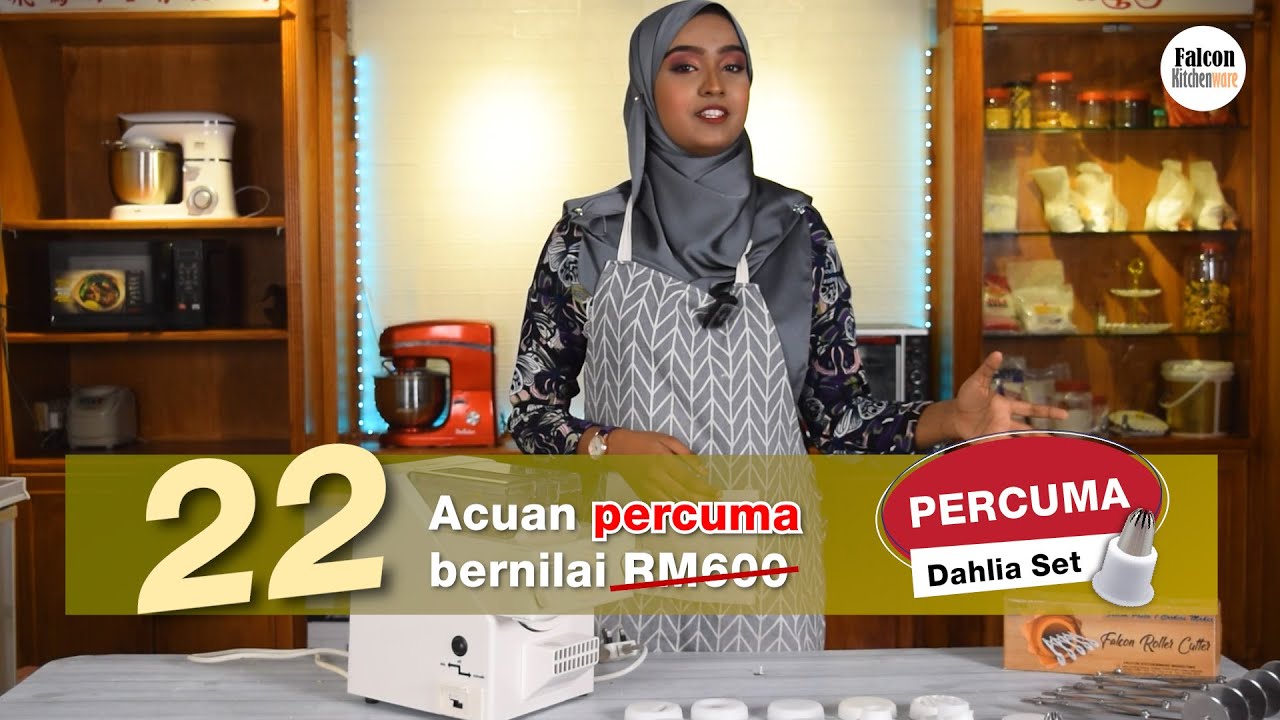 MESIN FALCON BOLEH BUAT MEE, KARIPAP, MACARONI DAN MACAM-MACAM LAGI • Falcon Kitchenware 2022