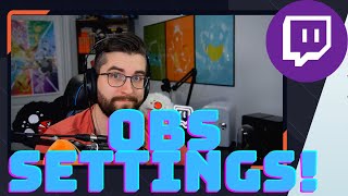 Twitch Tips Done Quick! OBS Settings! Bitrate! Twitch Recommended!