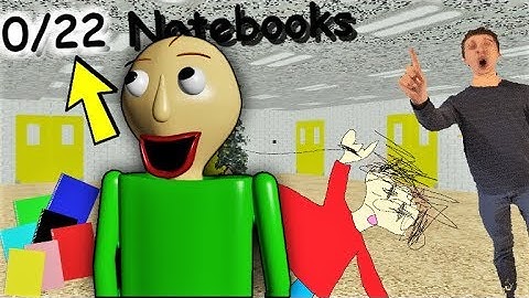 COLLECT 22 NOTEBOOKS? TOO MANY!! | Baldi