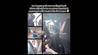 Lyft Driver Pulled Over By ICE Agents Mid-Ride & Paid Passenger Gets Upset #ice #comedy #funny