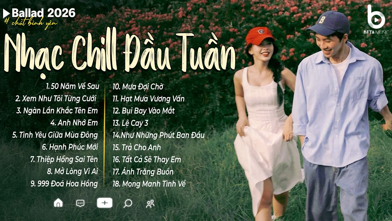 𝘱𝘭𝘢𝘺𝘭𝘪𝘴𝘵 Một chút âm nhạc để tạo mood cho ngày mới🌤️Những Bản Ballad Việt 2026 Chill Nhẹ Nghe Đi Làm