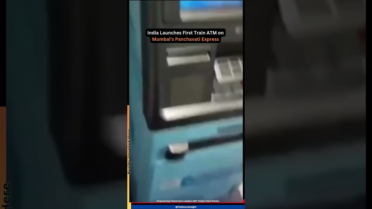 India Launches First Train ATM on Mumbai's Panchavati Express
