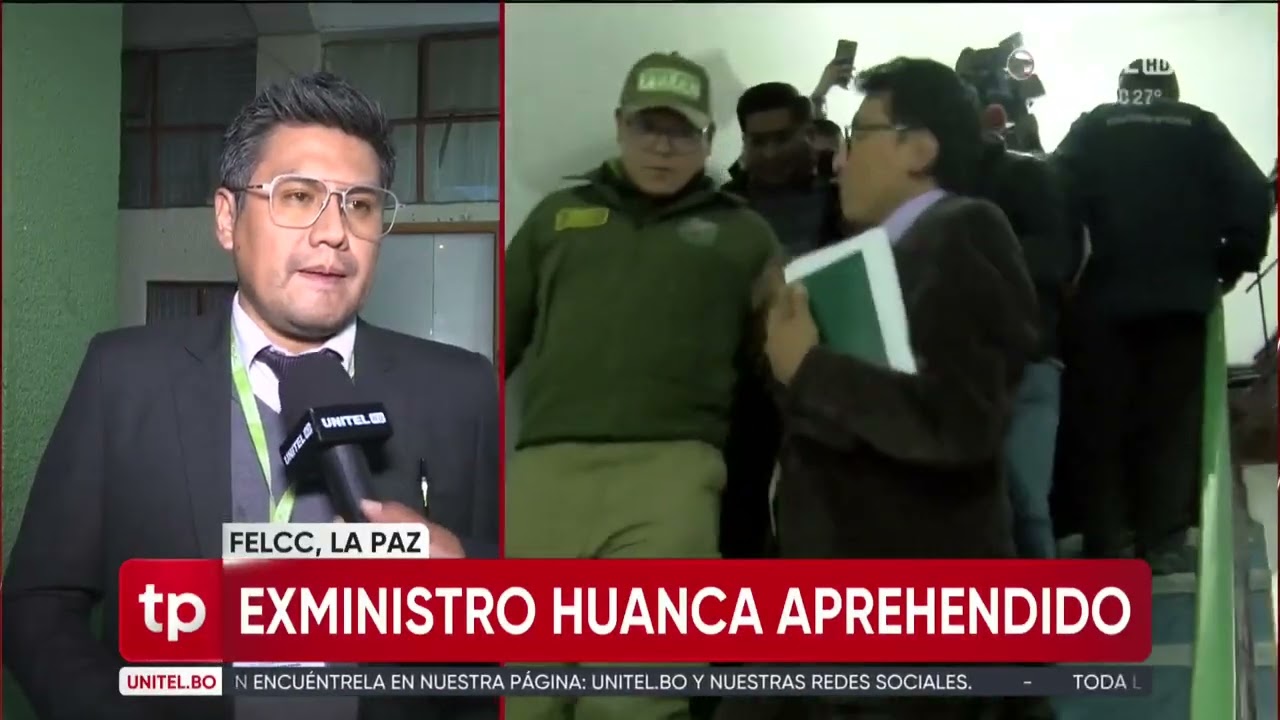 Aprehenden a Néstor Huanca; es el segundo exministro de Luis Arce aprehendido este jueves