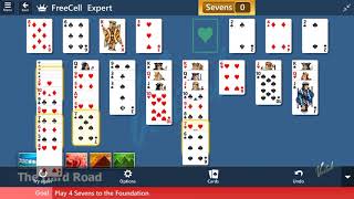 Microsoft Solitaire Collection - FreeCell [Expert] | October 12th 2019: Play 4 Sevens to the...