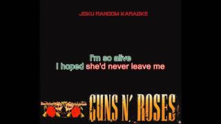 Guns N' Roses - This I Love [Karaoke] Resimi