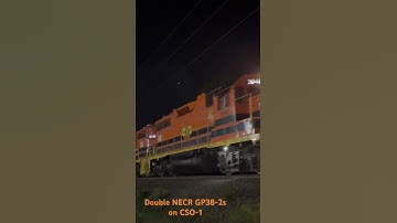 Double NECR GP38-2s on CSO-1