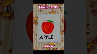 Flash card making ideas/Flashcard/planet Flashcards/flash card on A to G #trending #shorts #viral