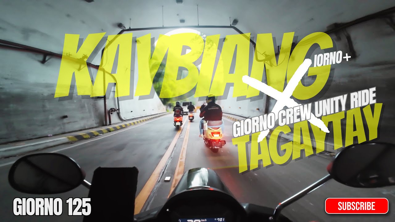 Kaybiang × Tagaytay | Giorno Crew Unity Ride