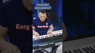 Pianos en el Korg 01wfd #korg #pianolessons #piano